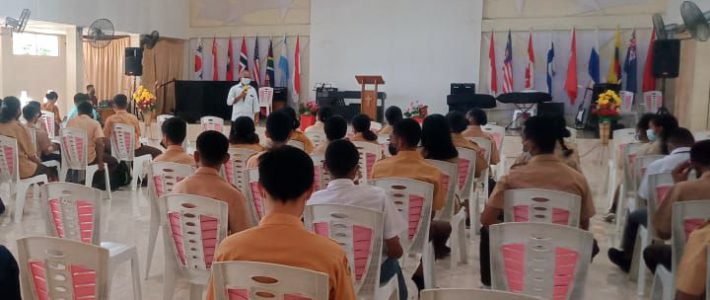 Sosialisasi IAKN Kupang di SMAK Kasih Karunia