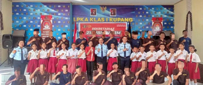 Studi Lapangan, SDTK Kasih Karunia Sambangi LPKA Kupang